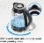 Chefman Rapid-Boil 1.8L Electric Kettle w/ Removable Lid and LED Indicator Lights - Black Perspective: left