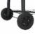 vidaXL Classic Charcoal BBQ Offset Smoker Perspective: left