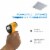 Infrared Thermometer, Non-Contact Digital Laser Temperature Gun -58°F to 1022°F (-50°C to Perspective: left