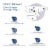 The Honest Company Clean Conscious™ Overnight Diapers Cozy Cloud + Star Signs Size 6 Perspective: left