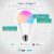 A21 WiFi Smart LED Light Bulb, 12W 1100LM, Alexa/Google/SIRI, ETL and Energy Star (24 Pack) Perspective: left