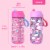 Bentgo Rainbows and Fairies Kids Water Bottles Perspective: left