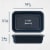 Bentgo® Meal Prep 1-Compartment Container - Navy Blue Perspective: left