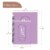 Rileys 2023 Weekly Planner - Annual Weekly & Monthly Agenda Planner (8 x 6", Lilac) Perspective: left
