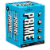 Prime Blue Raspberry Zero Sugar Energy Drink Cans Perspective: left
