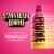 Prime Hydration Strawberry Banana Sports Drink Single Bottle Perspective: left