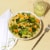 Daily Harvest Herbed Squash and Asparagus Risotto Harvest Bowl Perspective: left