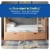 Sealy® Dreamlife™ 2in Memory Foam Topper - King Perspective: left