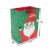 Seasonal Celebrations Santa Wave Value Cub Gift Bag Perspective: left