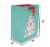 Seasonal Celebrations Holly Jolly Tree Value Cub Gift Bag Perspective: left