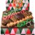 Christmas Gifts, Gourmet Christmas Cookies with 10FT Christmas Lights, 50oz Kosher Perspective: left