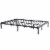 Hodedah Full Size Bed Frame Perspective: left