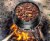 Bruntmor 6 Quarts Pre-Seasoned Giant Cauldron Cast Iron Potjie Pot Perspective: left