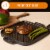 Bruntmor 10  x 10  2-in-1 Reversible Cast Iron Grill Pan w/ Grip Handle & Press Perspective: left