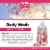 WBM Care Body Wash, Regenerates & Revitalize With Himalayan Pink Salt, Rose & Pearl–Pack of 3 Perspective: left