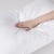 2 Pack Goose Feather Pillow Queen Perspective: left