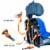 KidsEmbrace DC Comics Batman Combination 5 Point Harness Booster Car Seat, Blue Perspective: left