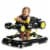 KidsEmbrace DC Comics Supportive Batman Superhero Baby Batmobile Walker, Black Perspective: left