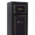 American Furniture Classics 5 Rifle Metal Home Gun Safe Storage Cabinet, Black Perspective: left