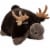 Pillow Pets Wild Animals Wild Moose Plush Toy Perspective: left
