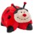 Pillow Pets Original Ladybug Plush Toy Perspective: left