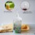 reCAP® Mason Jars Soap Dispenser Lid & Pump Cap, Regular Mouth, Natural Perspective: left