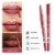 Kokie Professional Retractable Lip Liner Pencil LL516 True Red Perspective: left