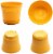 Bloem SP0745 7 in. Saturn Planter, Chocolate Perspective: left