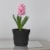 Bloem SP1400 Saturn Indoor Outdoor 14 Inch Planter Pot w/ Matching Saucer, Black Perspective: left