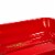 Lucky Bums Kids 48 Inch 1 Person Plastic Snow Toboggan Sled with Pull Rope, Red Perspective: left