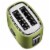 Sencor Light Green 2-Slot Toaster with Digital Button and Rack Perspective: left