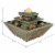 Tabletop Indoor Water Fountain LED Light 8  Ascending Slate Table Spa Zen Decor Perspective: left