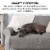 Reversible Sofa Protector - Gray/Mist Perspective: left