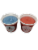 Lindy's Homemade™ Blue Raspberry and Cherry Combo Italian Ice Perspective: left
