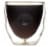 Moderna Artisan Series Double Wall 2 oz Beverage & Espresso Shot Glasses - Set of 2 Perspective: left
