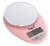 Ozeri Pro Digital Kitchen Food Scale, 0.05 oz to 12 lbs (1 gram to 5.4 kg) Perspective: left
