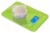 Ozeri Touch III 22 lbs (10 kg) Digital Kitchen Scale with Calorie Counter, in Tempered Glass Perspective: left