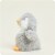 Warmies CPPEN4 Microwavable French Lavender Scented Plush Gray Penguin Perspective: left