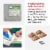 Precision Quilting Tools 45MM Wide Skip Blade (Pack of 5) Perspective: left
