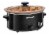 Chefman Natural Slow Cooker - Black Perspective: left