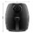 Chefman Analog Air Fryer with Dual Control - Black Perspective: left