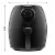 Chefman Analog Air Fryer with Dual Control - Black Perspective: left