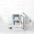 Chefman Portable LED Mirrored Mini Fridge - White Perspective: left