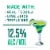 Cutwater Tequila Lime Margarita Perspective: left