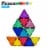 PicassoTilesÂ® 12 Piece Small Triangle Expansion Pack PTE01 Perspective: left