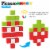PicassoTiles Magnetic Puzzle Cubes 108 Pieces PMC108 with FREE Ideabook Perspective: left