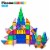 PicassoTiles 80 Piece Magnetic Building Block Set w Car Perspective: left