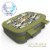 Bentgo Kids Durable & Leak Proof Camouflage Children's Lunch Box - Green Perspective: left