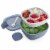 Bentgo Salad On-The-Go Food Container - Slate Perspective: left