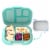 Bentgo® Kids Chill Leak-Proof Lunch Box - Aqua Perspective: left